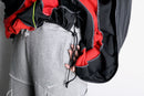 "Re:make" sweat docking loose size half zip pull over