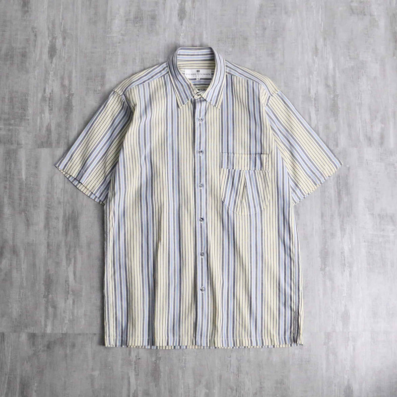 “PIERRE BALMAIN” cotton stripe s/s shirt