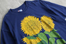 1990s HANES sunflower design tee