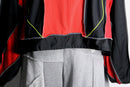 "Re:make" sweat docking loose size half zip pull over