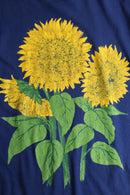 1990s HANES sunflower design tee