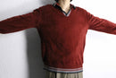 velour touch skipper pullover
