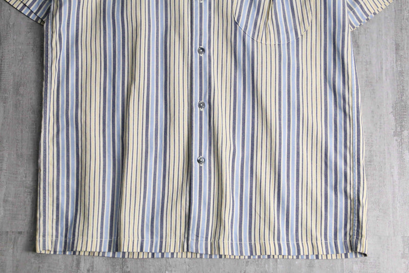 “PIERRE BALMAIN” cotton stripe s/s shirt