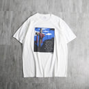 cross&message print tee