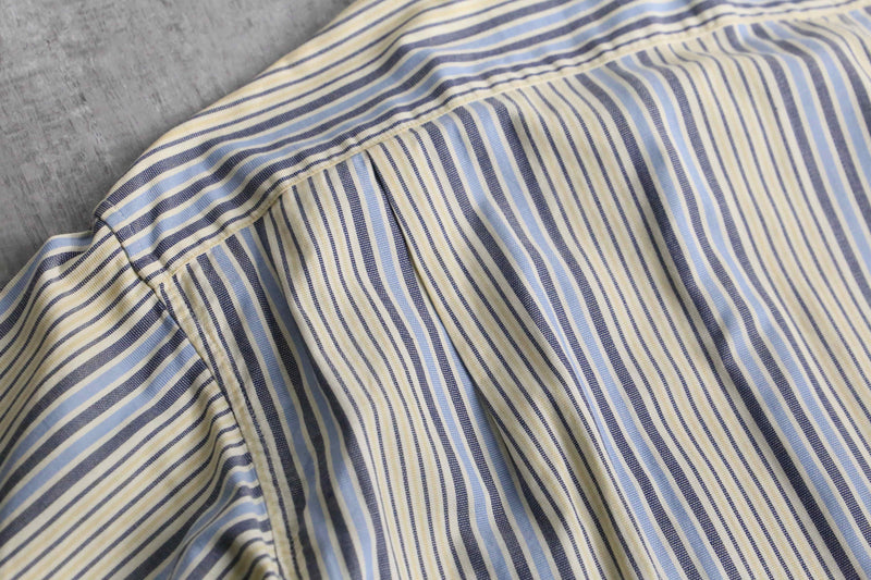 “PIERRE BALMAIN” cotton stripe s/s shirt