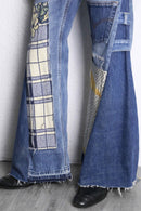 “Re:make”rug docking flare denim