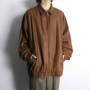 brown color zip-up jacket