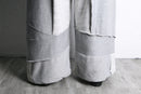 ''Re:make'' patchwork wide sweat pants
