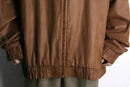 brown color zip-up jacket
