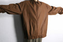 brown color zip-up jacket