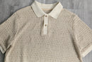 ivory mesh s/s polo