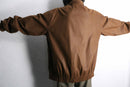 brown color zip-up jacket