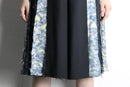 "Remake"pleated layered shorts