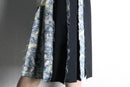 "Remake"pleated layered shorts