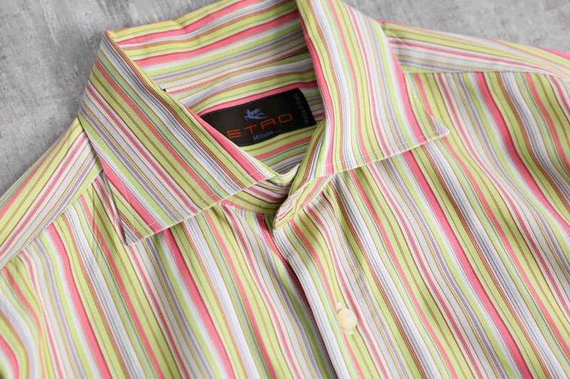 “ETRO” light mulch color dress shirt