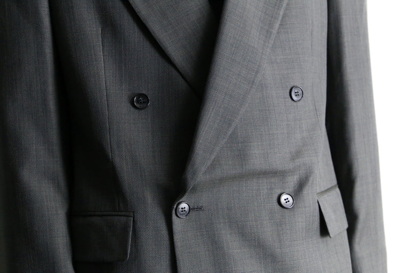 "HARRY ROSEN" high twist double tailored jacket