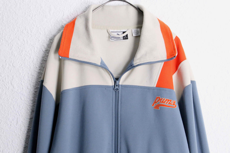 ”PUMA” color switch track jacket