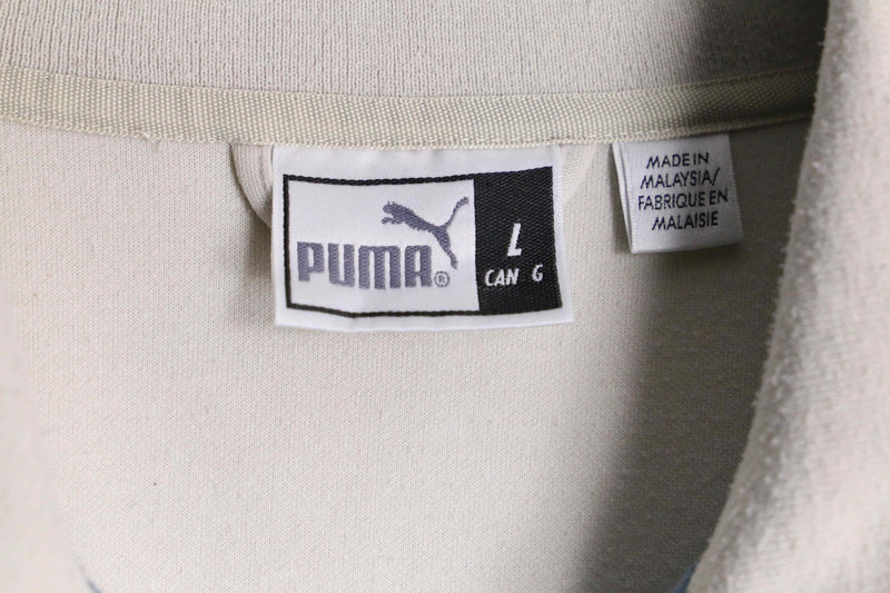 ”PUMA” color switch track jacket