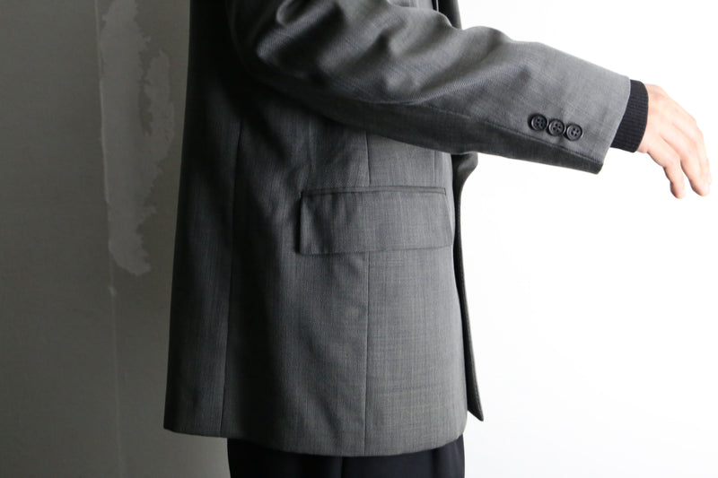 "HARRY ROSEN" high twist double tailored jacket