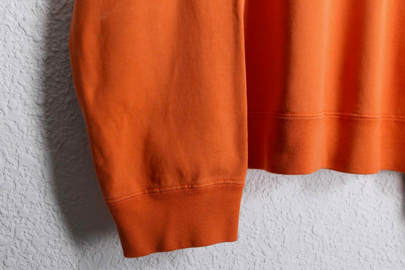 "Polo by RL" loose silhouette orange plain sweat