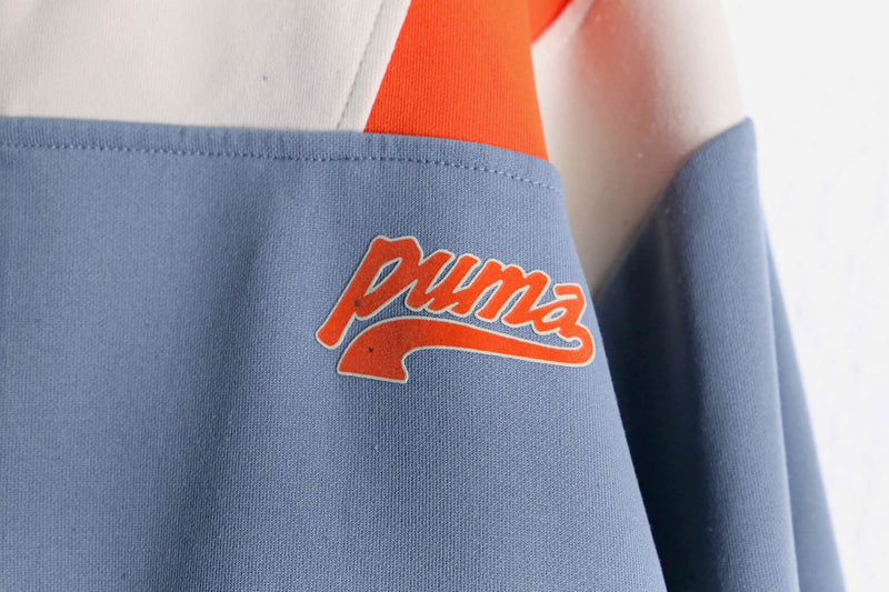 ”PUMA” color switch track jacket
