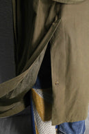 ''Re:make'' rug patchwork long coat