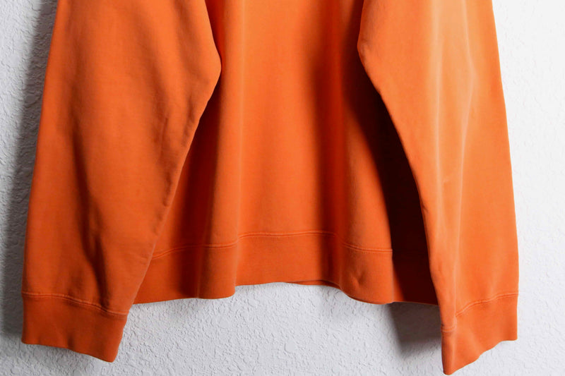 "Polo by RL" loose silhouette orange plain sweat
