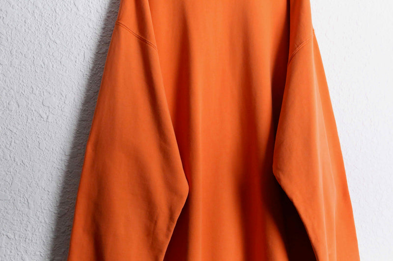 "Polo by RL" loose silhouette orange plain sweat
