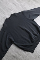 90s "WWF" jaguar wildlife graphic black sweatshirt