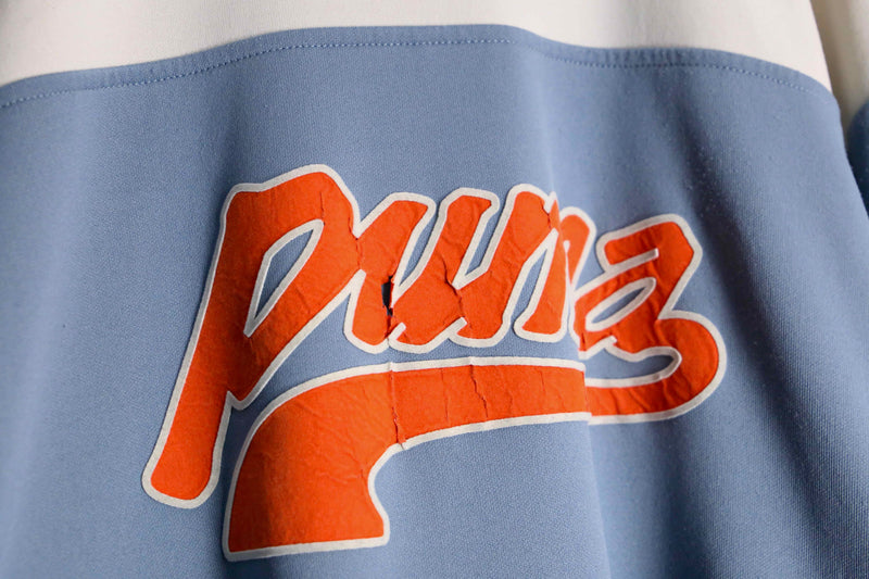 ”PUMA” color switch track jacket