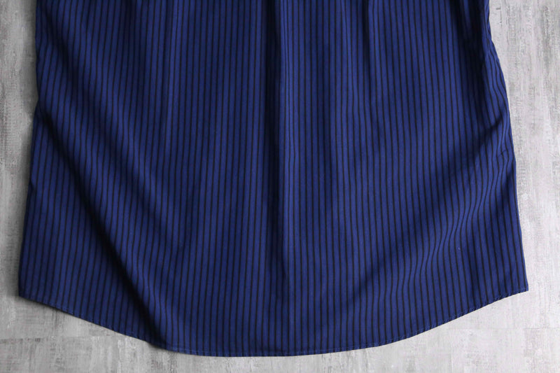 “Calvin Klein” blue cotton stripe shirt