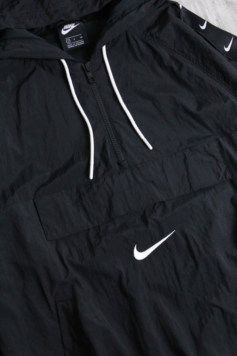 2000s NIKE many swoosh logo nylon anorak parka