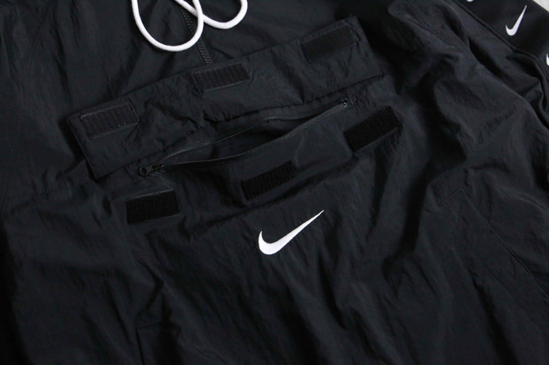 2000s NIKE many swoosh logo nylon anorak parka