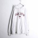 "Champion" reverse weave college grey parka