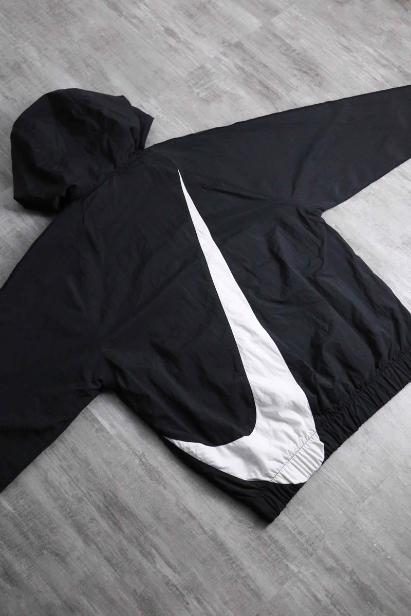 2000s NIKE many swoosh logo nylon anorak parka