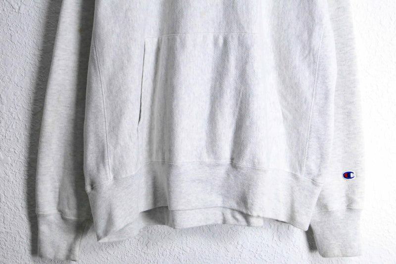 "Champion" reverse weave college grey parka