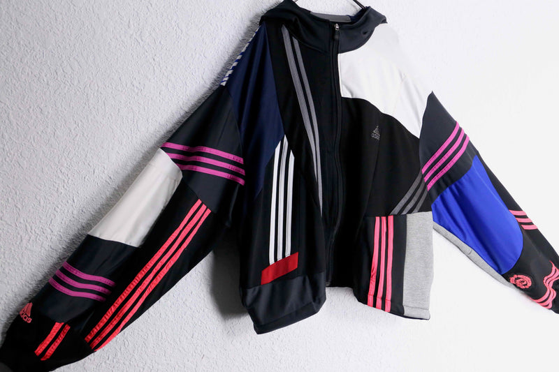 "Re:make" three line random track jacket