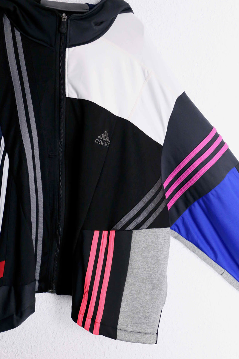 "Re:make" three line random track jacket