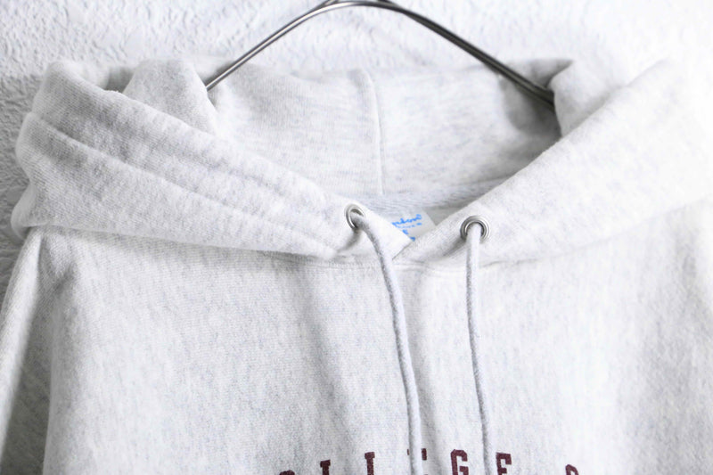 "Champion" reverse weave college grey parka