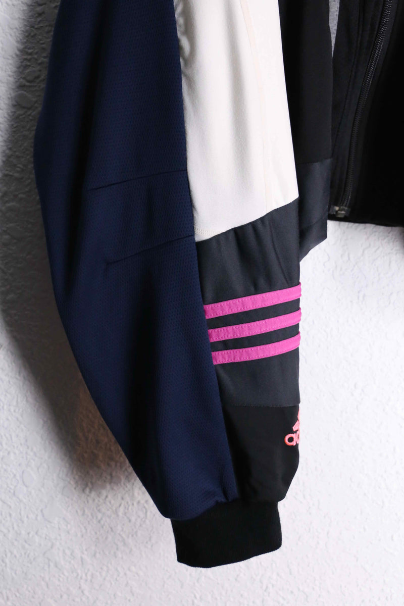 "Re:make" three line random track jacket