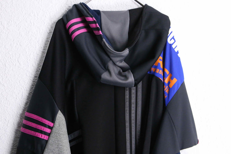 "Re:make" three line random track jacket