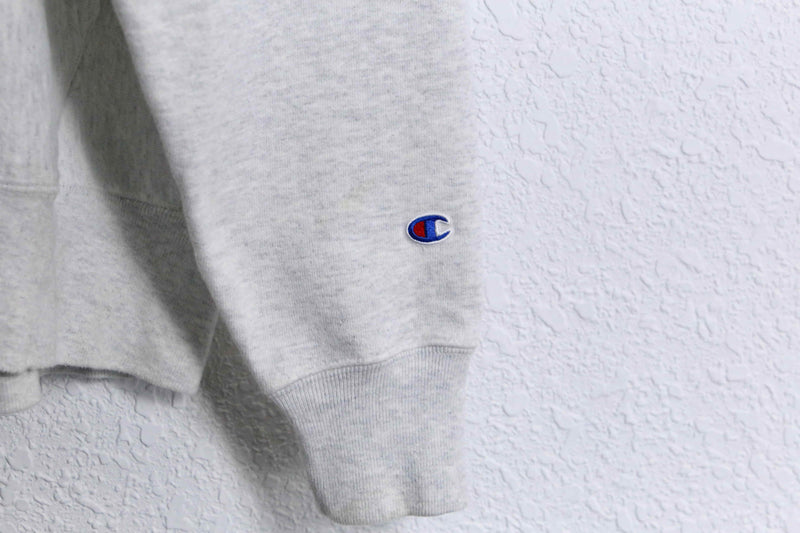 "Champion" reverse weave college grey parka