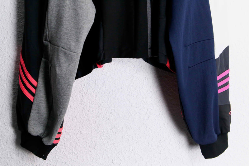 "Re:make" three line random track jacket