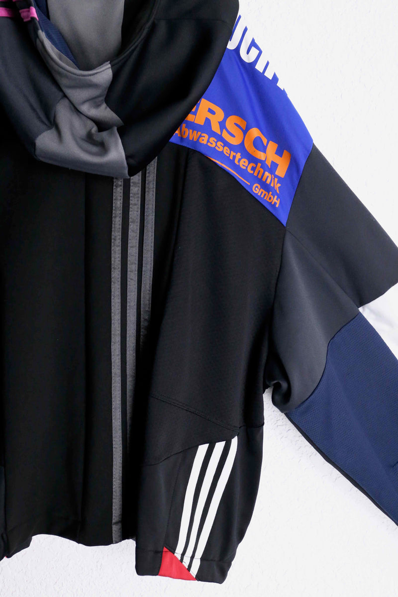 "Re:make" three line random track jacket