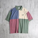 "PUMA" pastel block polo shirt