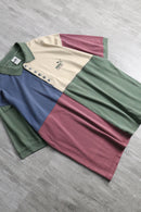 "PUMA" pastel block polo shirt