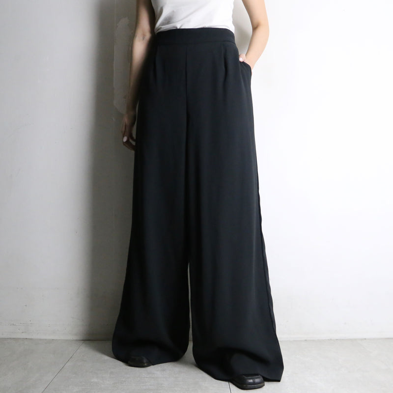 black buggy flare easy pants