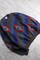 "Burberrys" geometric british wool knit