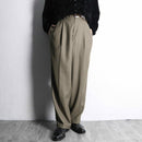 “PERRY ELLIS” khaki 2tuck tapered slacks
