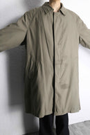 "LAUREN RALPH LAUREN" khaki gray balmacaan coat